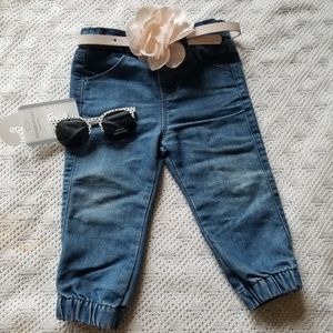 Koalakids denim jogger pants